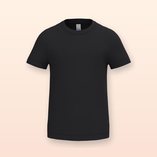 [BL-102336] T-shirt sportiva bambino - nero - 10-12