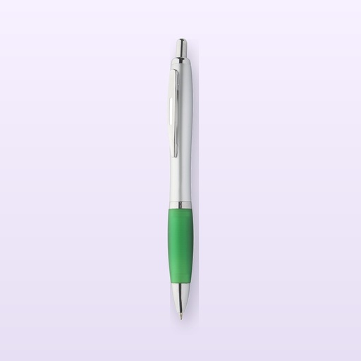 [BL-102348] penna a sfera - verde - argento