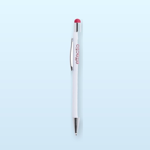 [BL-103862] penna a sfera capacitiva - rosso - bianco