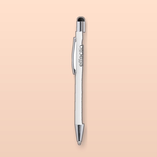 [BL-103865] penna a sfera capacitiva - nero - bianco