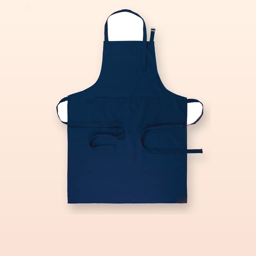 [BL-103956] grembiule - blu scuro