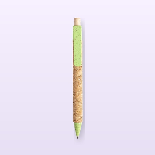 [BL-104109] penna a sfera - verde - naturale