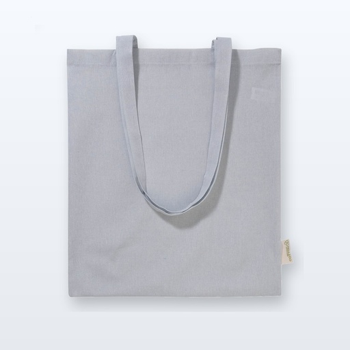 [BL-104242] Shopper in cotone - azzurro