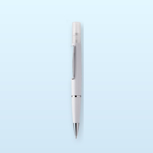[BL-104323] penna con spray - bianco