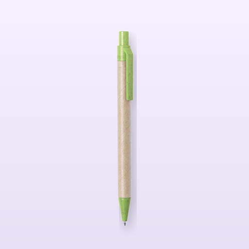 [BL-104338] penna a sfera - verde - naturale
