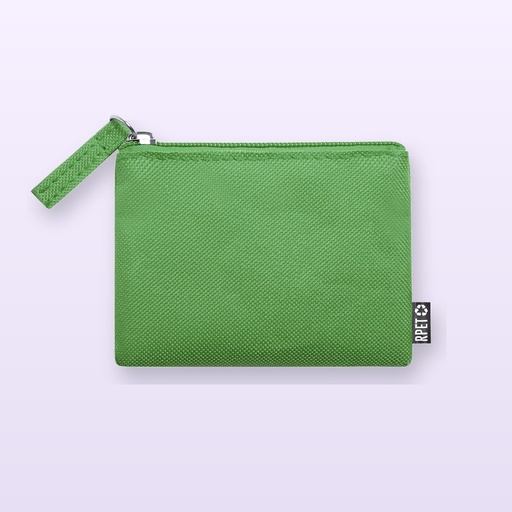 [BL-104376] portamonete in RPET - verde