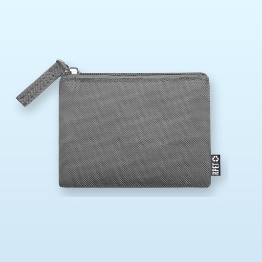 [BL-104378] portamonete in RPET - grigio
