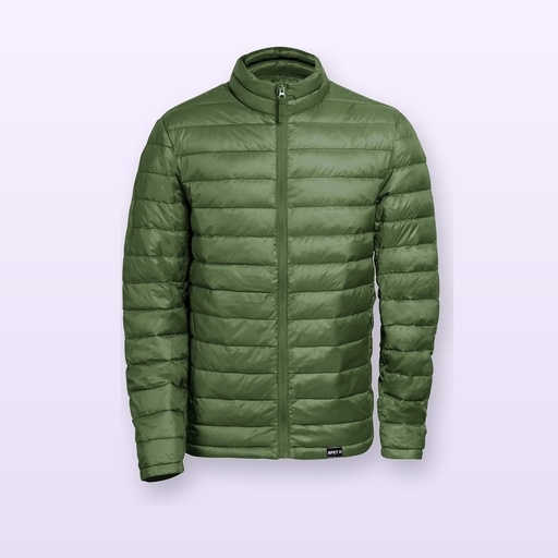 [BL-104404] giacca a vento in RPET - verde - M