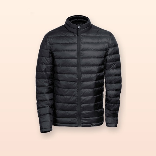 [BL-104407] giacca a vento in RPET - nero - XXL