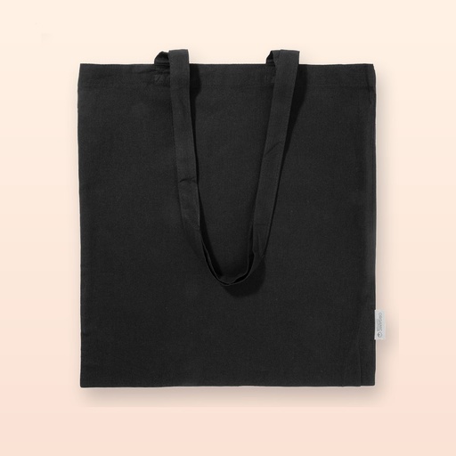 [BL-104641] Shopper in cotone - nero
