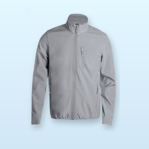 [BL-104694] Softshell in RPET - grigio - XXL