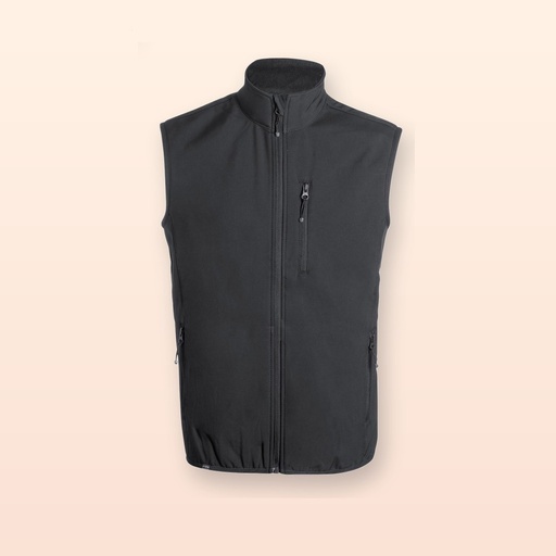 [BL-104711] Gilet softshell in RPET - nero - M