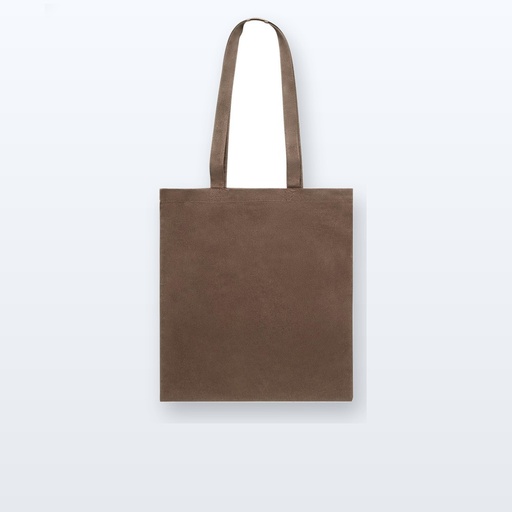[BL-104850] Shopper in cotone - marrone