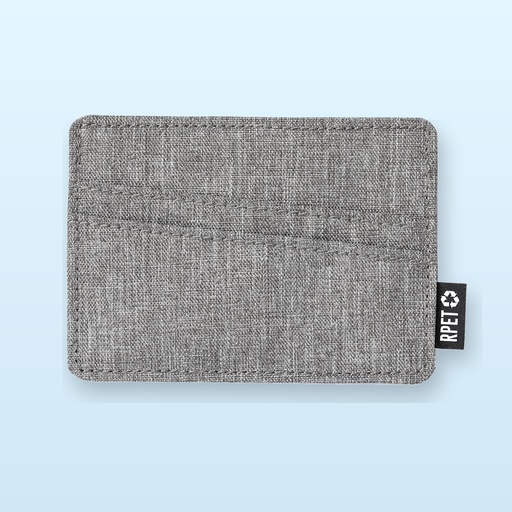 [BL-104868] Porta carte di credito in RPET - grigio