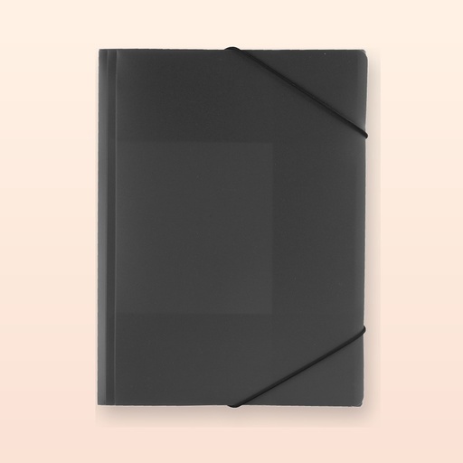 [BL-105155] cartella porta documenti in PP - nero