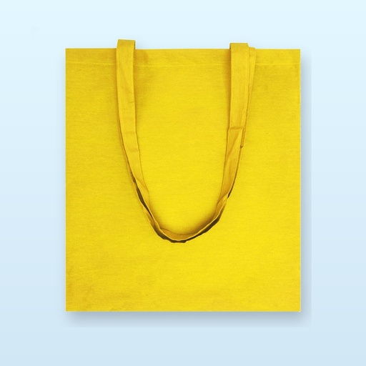 [BL-105164] Shopper in cotone - giallo