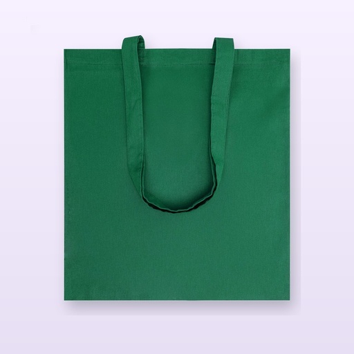 [BL-105170] Shopper in cotone - verde