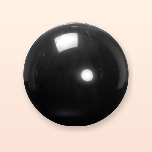 [BL-105184] pallone da spiaggia (ø40 cm) - nero
