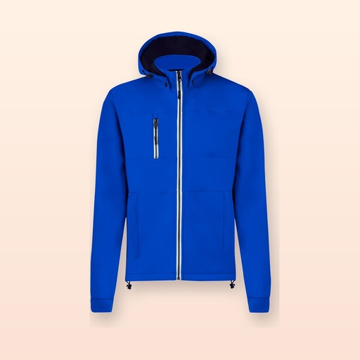 [BL-105266] Softshell - blu - XXL