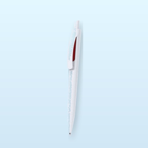 [BL-105292] Penna a sfera in ABS riciclato (RABS) - rosso