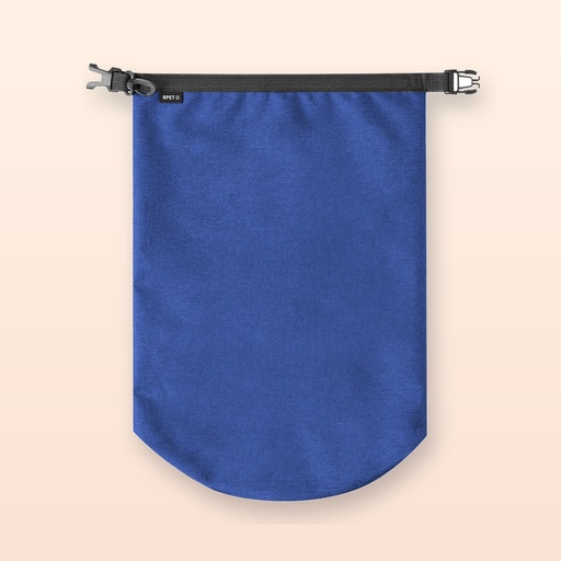 [BL-105366] Sacca impermeabile in RPET - blu