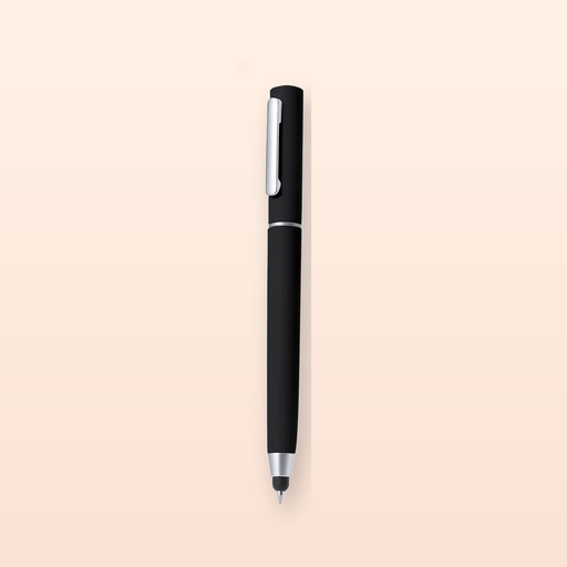 [BL-105416] Penna con kit pulizia auricolari - nero