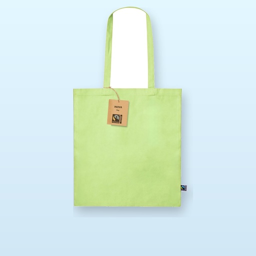 [BL-105440] Borsa per la spesa equosolidale - lime verde
