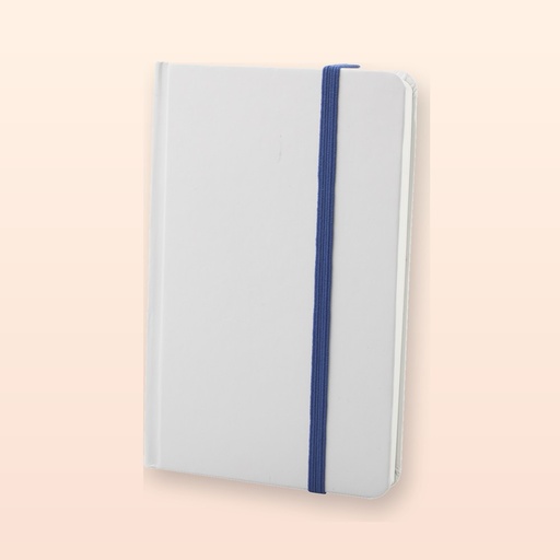 [BL-105652] quaderno - blu - bianco