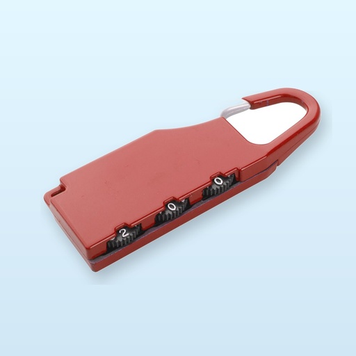 [BL-105735] lucchetto valigia - rosso