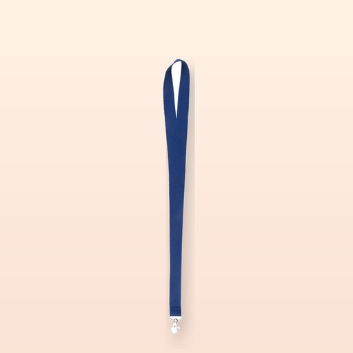 [BL-106132] lanyard - blu scuro