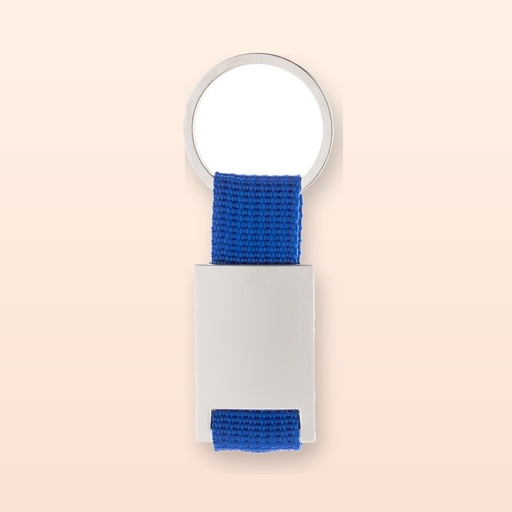 [BL-106144] portachiavi - blu - argento