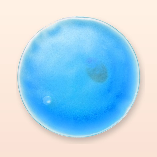 [BL-106265] cuscino riscaldante - blu