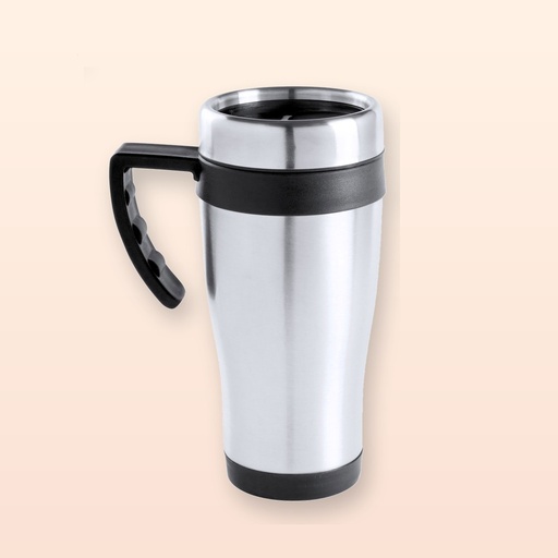 [BL-106367] Mug termico - nero - argento