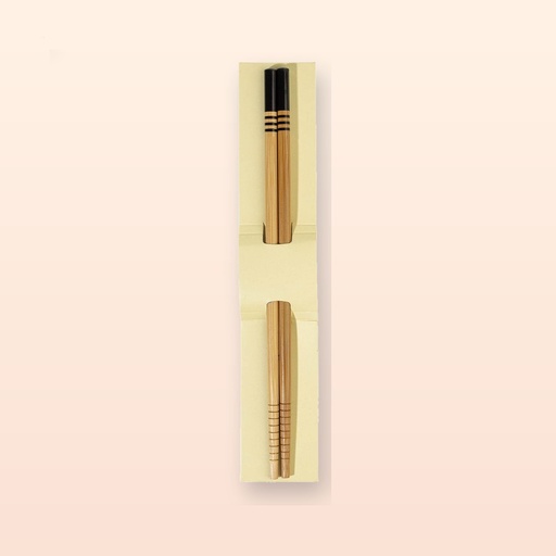 [BL-106402] bacchette - nero - naturale