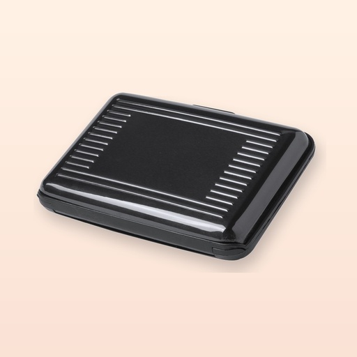[BL-106481] porta carte di credito - nero