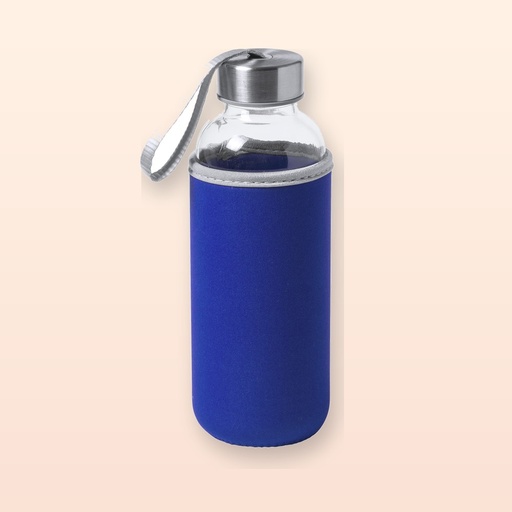 [BL-106515] Borraccia in vetro - blu