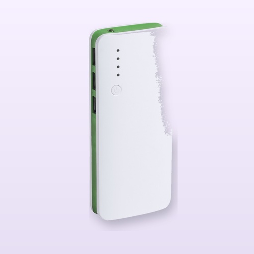 [BL-106624] power bank - verde - bianco