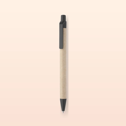 [BL-106703] penna a sfera - nero - naturale