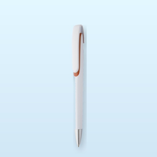 [BL-106835] penna a sfera - arancione - bianco