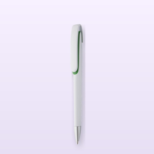 [BL-106838] penna a sfera - verde - bianco