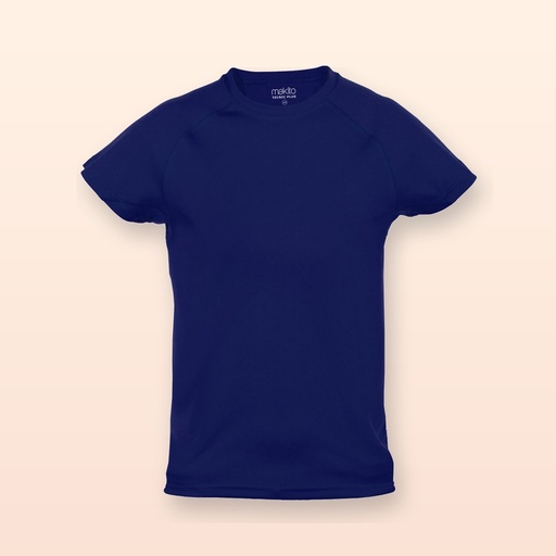 [BL-106966] T-shirt sportiva ragazzo - blu scuro - 4-5