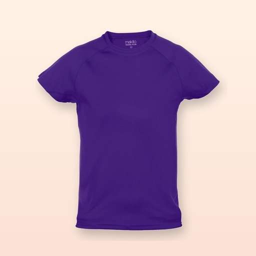 [BL-106967] T-shirt sportiva ragazzo - viola - 4-5
