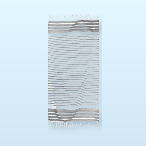 [BL-107015] telo da spiaggia - grigio