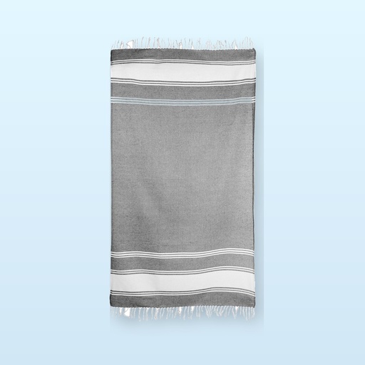 [BL-107020] telo da spiaggia - grigio