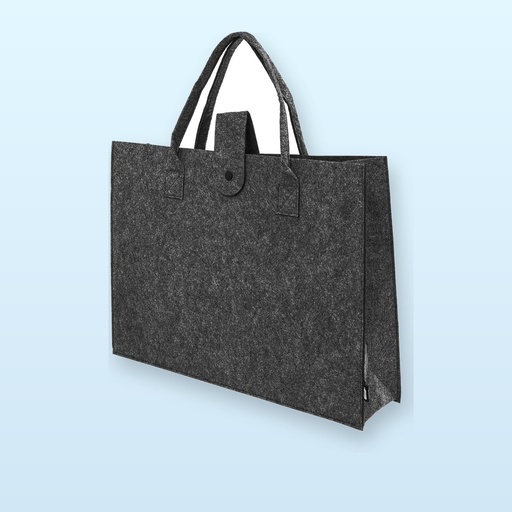 [BL-107176] Shopper in RPET - grigio scuro