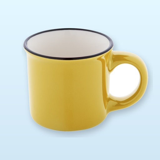 [BL-107215] Tazza in ceramica - giallo
