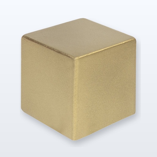 [BL-107553] Cubo antistress metallizzato - oro