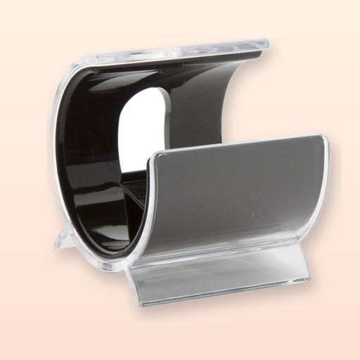 [BL-107706] supporto per cellulare - nero - trasparente