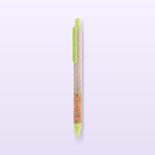 [BL-107871] Penna a sfera - verde - naturale