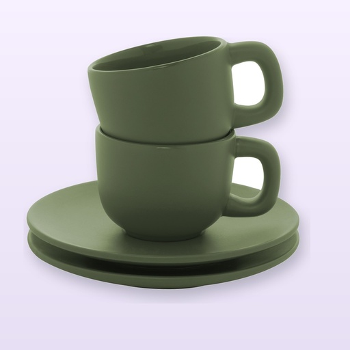 [BL-108029] Set tazzine da caffè - verde